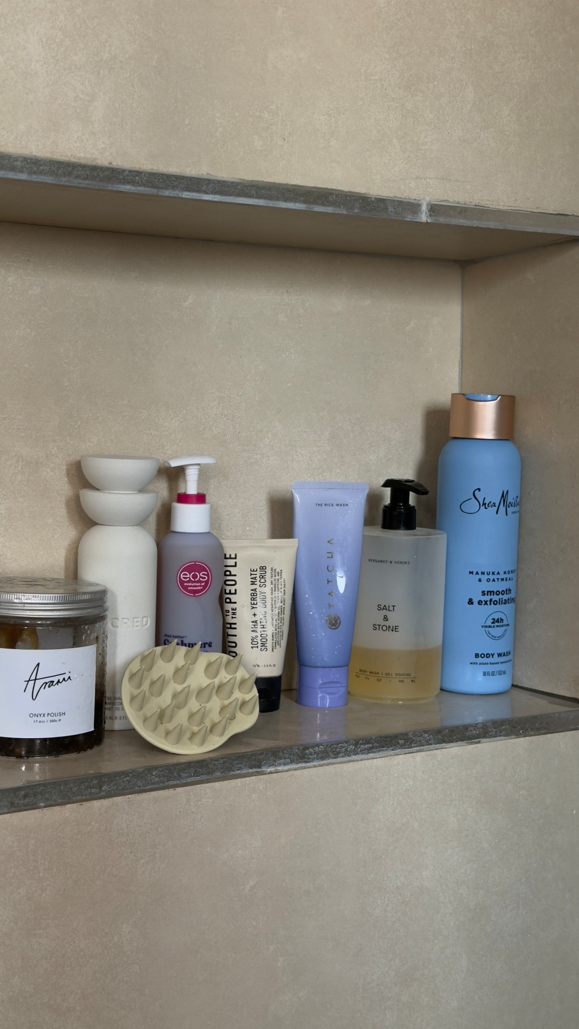 Shower routine rotation for hydrated soft skinn

#LTKBeauty #LTKselfcare #LTKmorningroutine
