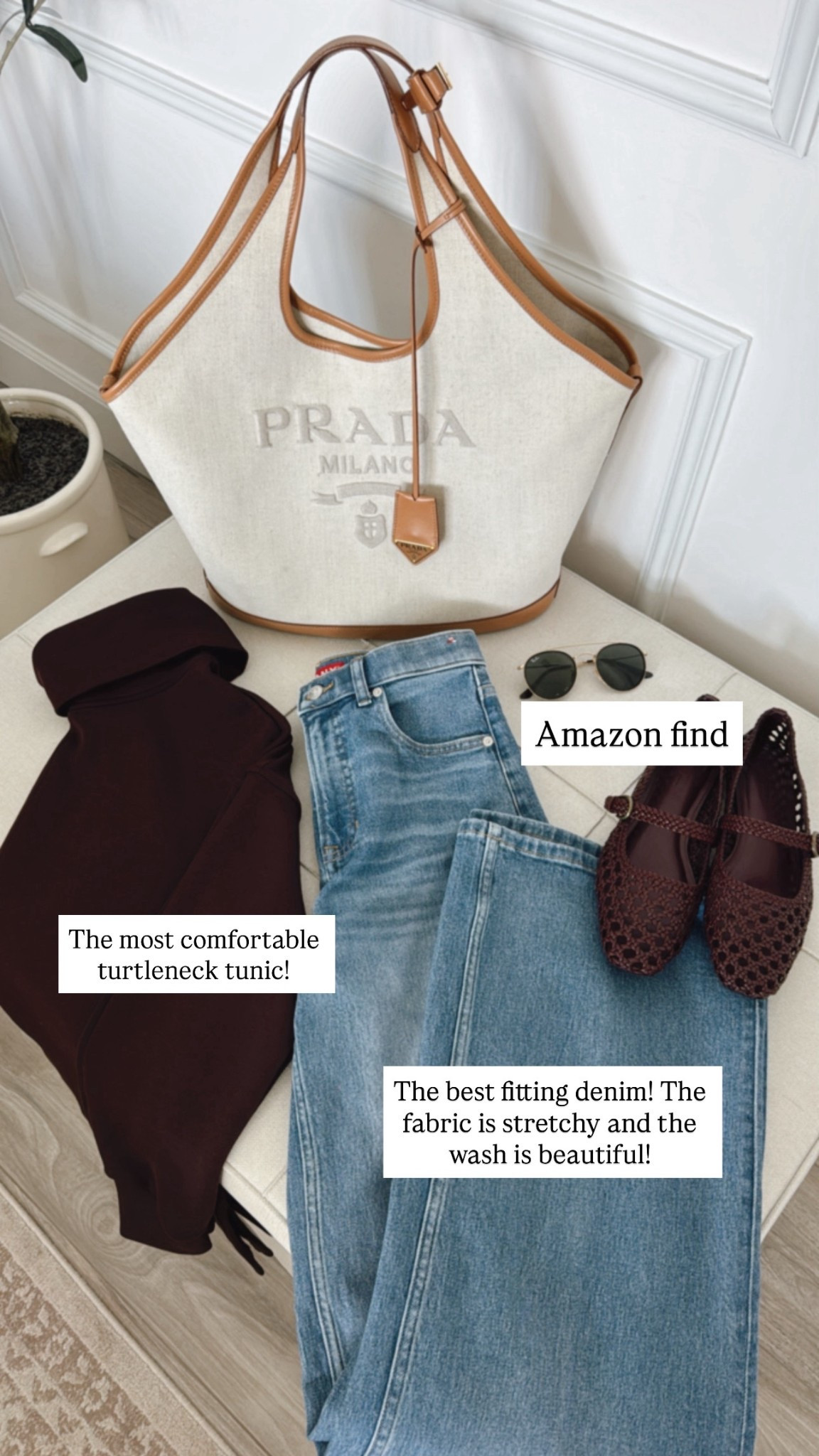 Perfect option for traveling or a casual look. The fabric on these jeans are amazing! So stretchy and flattering! This turtleneck tunic is perfect!
All run tts, wearing a size small 


#LTKTravel #LTKOver40 #LTKStyleTip