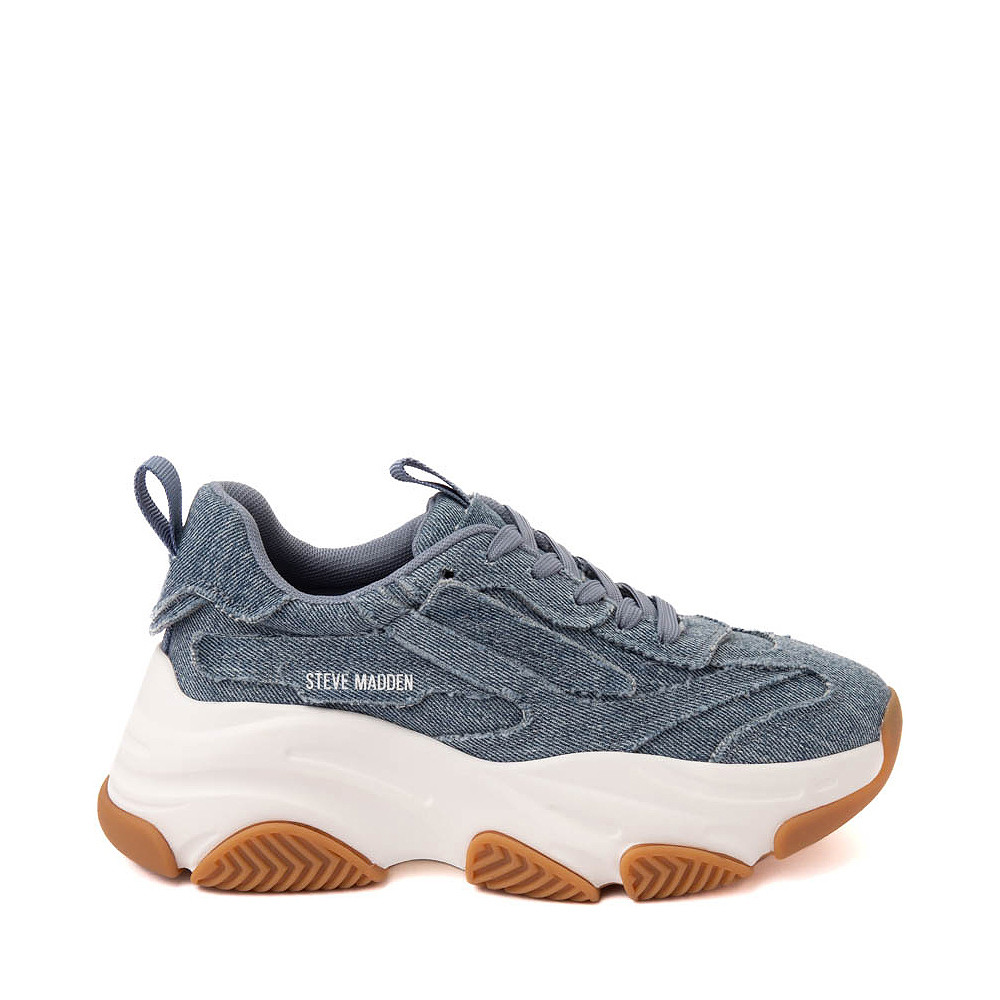 Womens Steve Madden Possession Platform Sneaker - Denim | Journeys