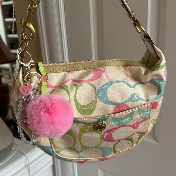 Coach hobo scribble bag. | Poshmark