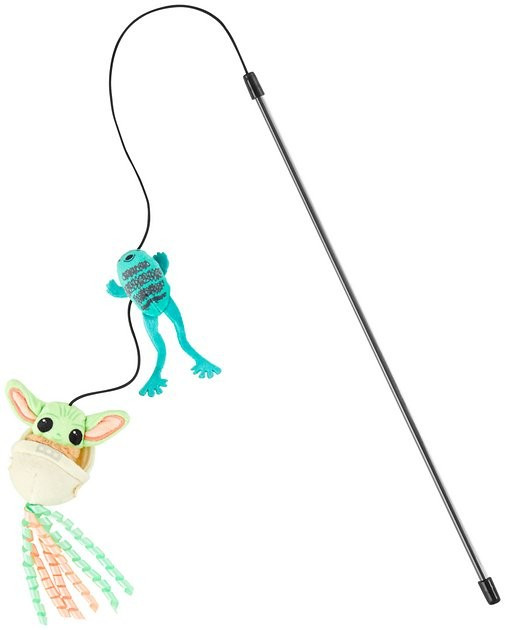 STAR WARS THE MANDALORIAN'S GROGU Cat Toy with Catnip - Chewy.com | Chewy.com