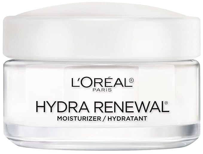 L'Oreal Paris Skincare Hydra-Renewal Face Moisturizer with Pro-Vitamin B5 for Dry Sensitive Skin,... | Amazon (US)