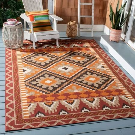 Safavieh Veranda Johann Southwestern Indoor/Outdoor Area Rug or Runner | Walmart (US)