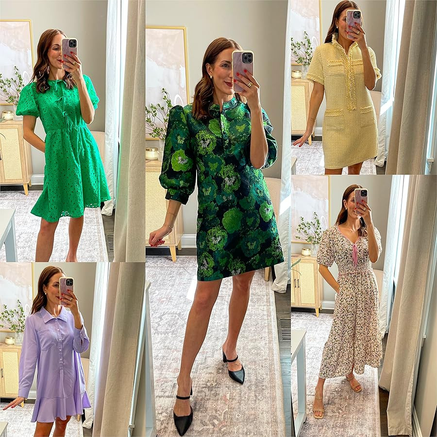 special occasion dresses! perfect for easter, a shower, wedding, rehearsal dinner, graduation, mother's day, etc! I am 5'4.5 and wearing a small in each. Shoes fit TTS. 

 #LTKFindsUnder100 #LTKStyleTip #LTKShoeCrush