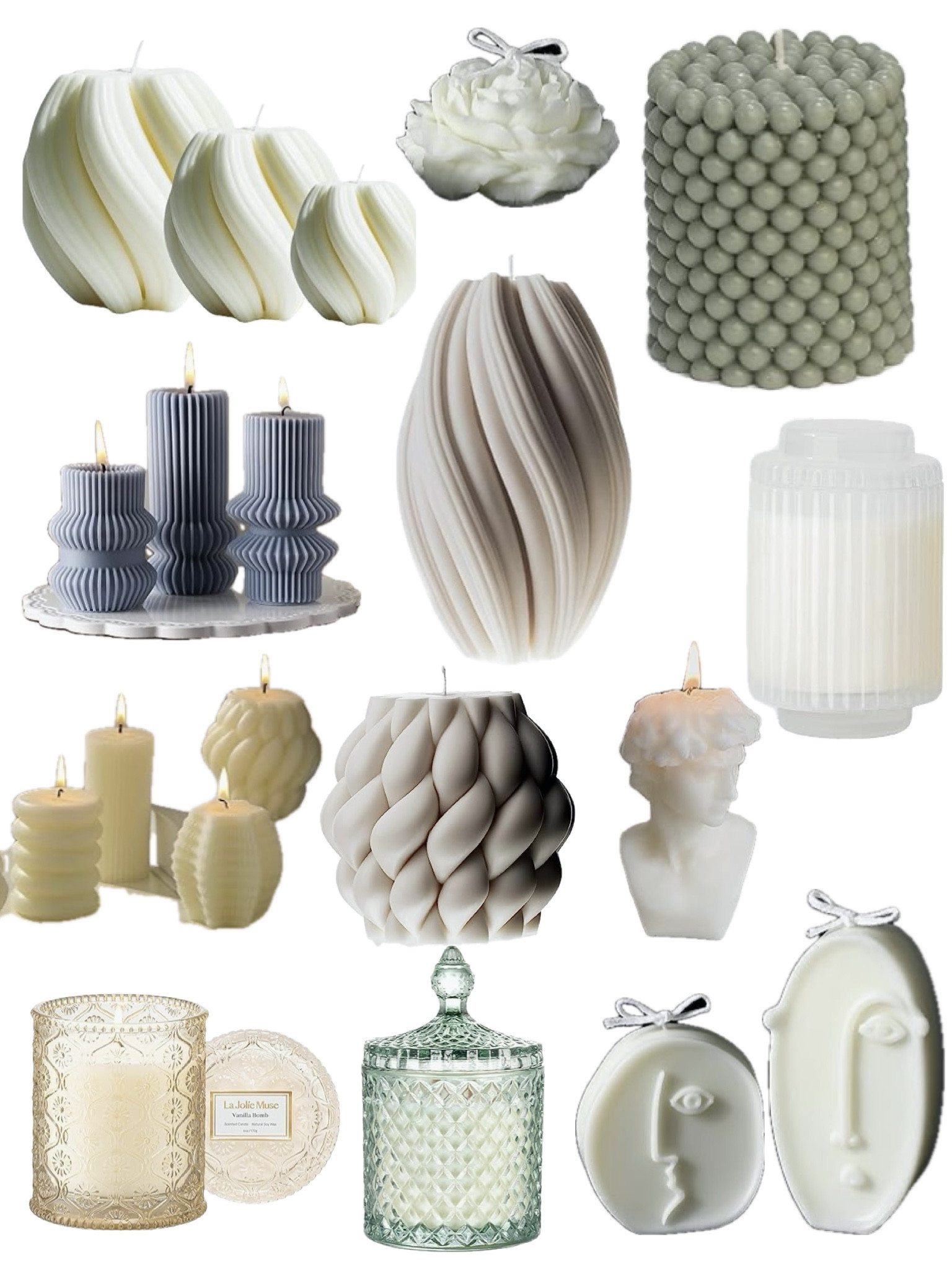 Candles. Home candle. 