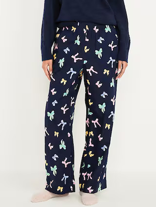 High-Waisted Poplin Pajama Pant | Old Navy (US)