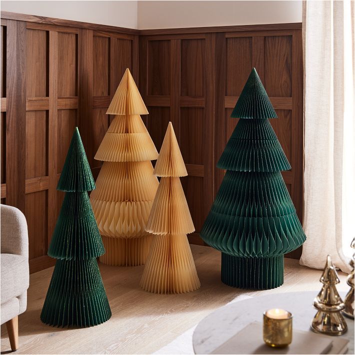 Decorative Paper Floor Trees | West Elm (US)