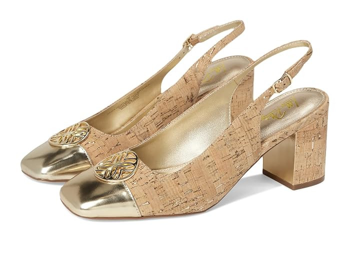Mari Cork Slingback Pumps | Zappos