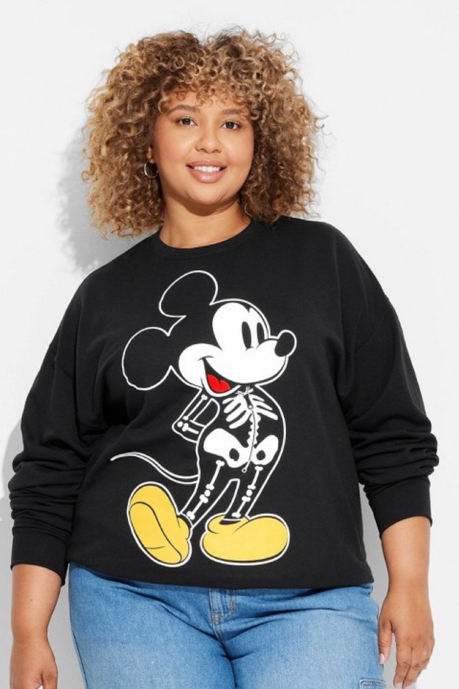 Mickey skeleton sweater 