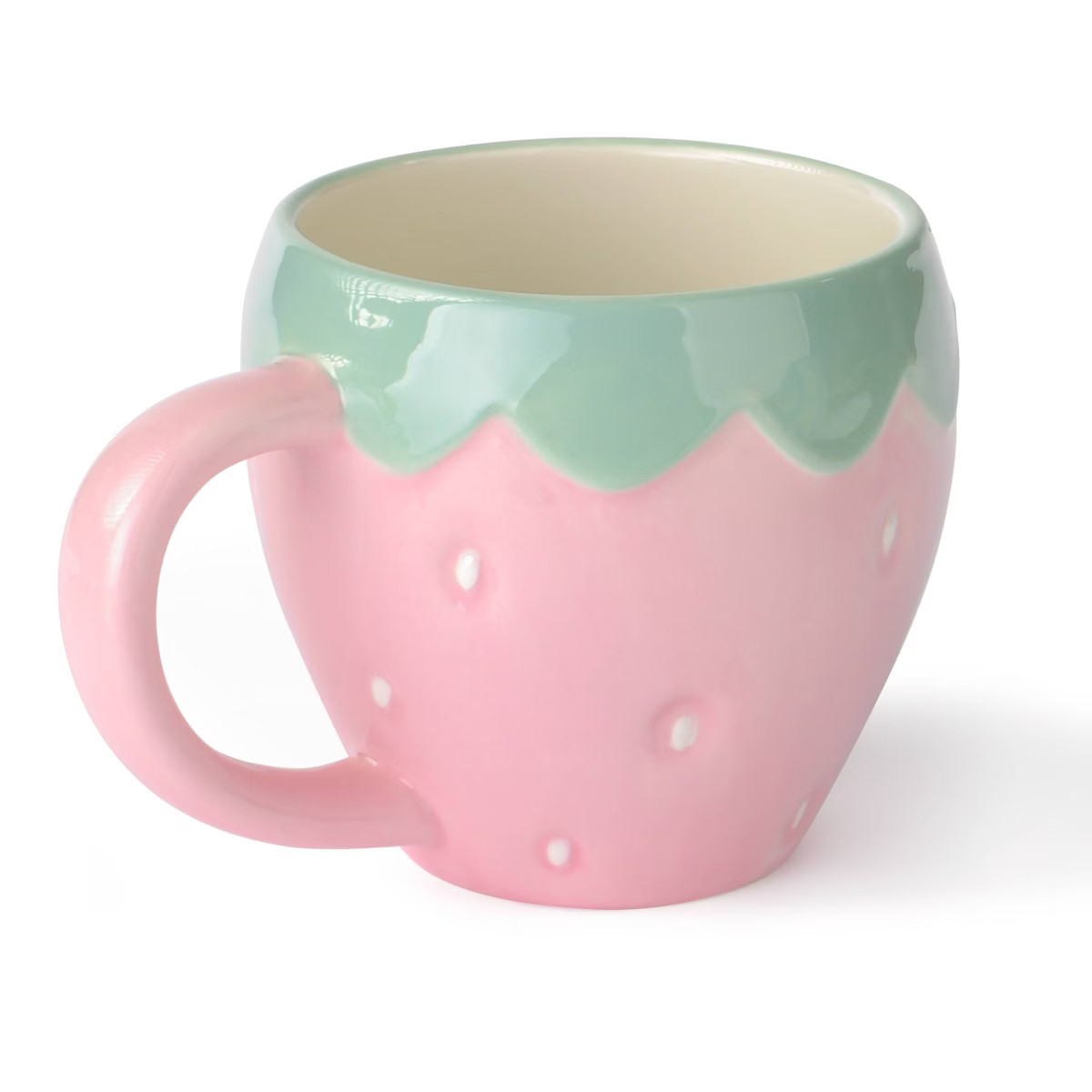 11.8 fl oz Ceramic Mug Strawberry - Bullseye's Playground™ | Target