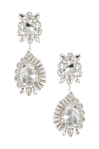 DUNDAS x REVOLVE Aubrey Earring in Silver from Revolve.com | Revolve Clothing (Global)