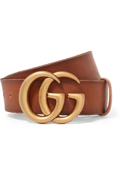 Gucci - Leather Belt - Brown | NET-A-PORTER (US)