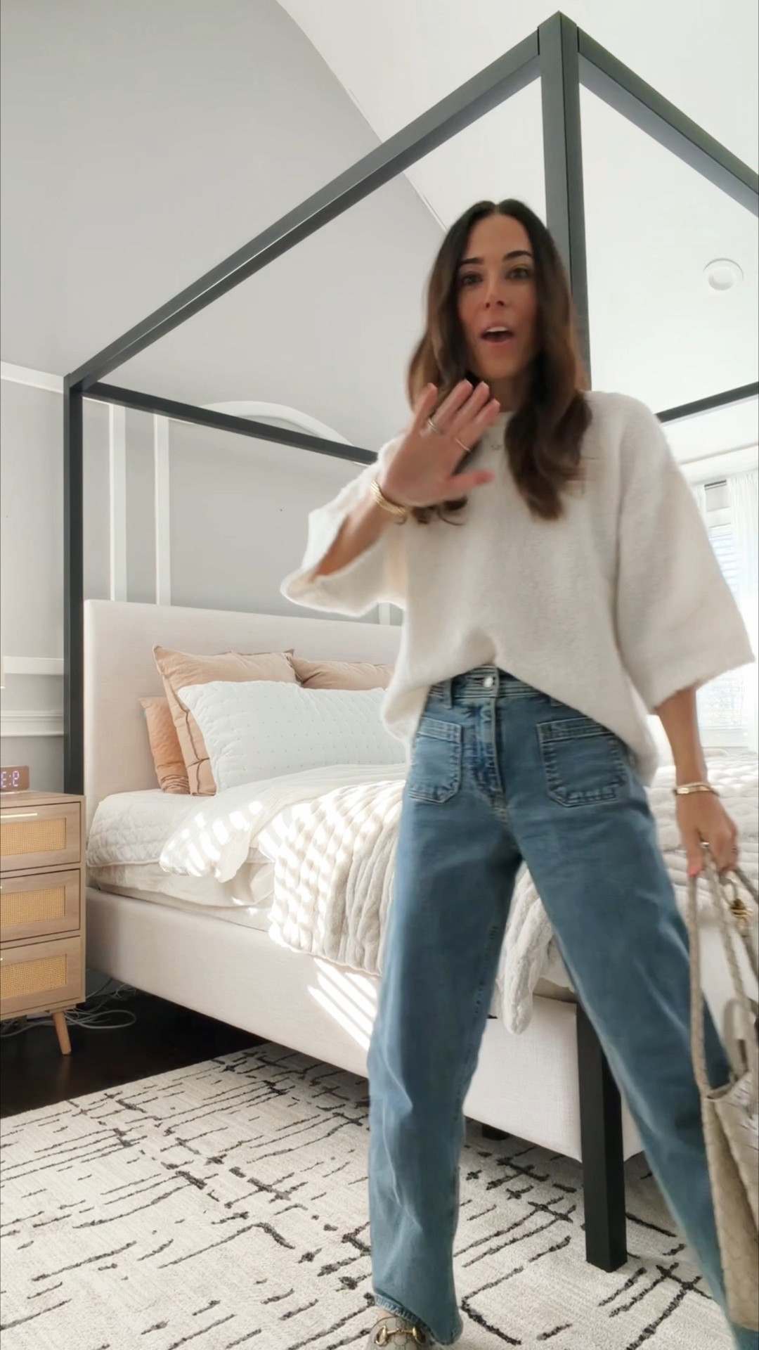 💬TARGET and I’ll send you the link..
Okay wait… Target just dropped a straight-leg version of their viral wide-leg jeans and I think they might be even better 👀 The wash is PERFECT and they’re only $35. Has anyone else tried them yet??
🔗 

#LTKOver40 #LTKSeasonal #LTKgrwm