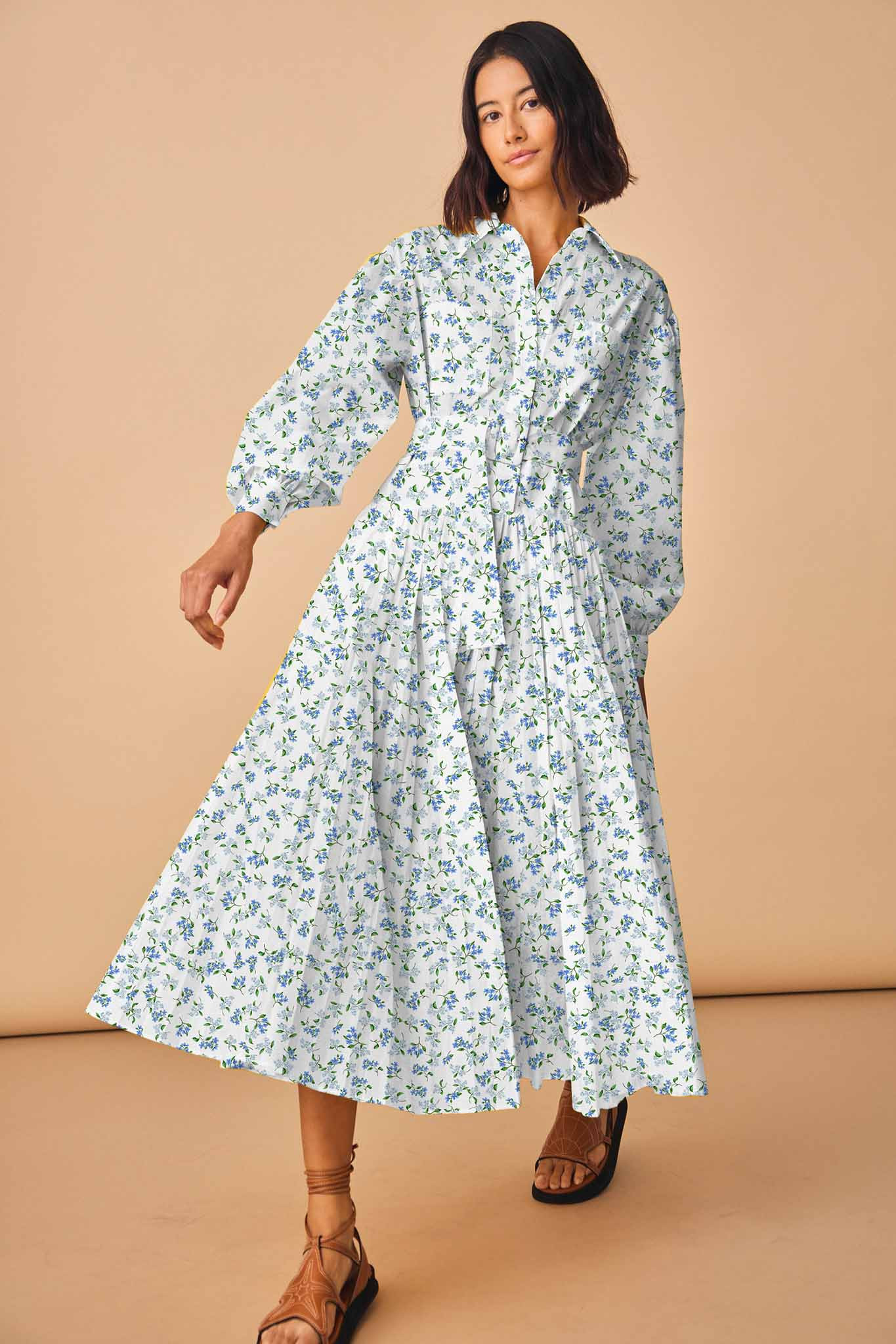 Randolph Dress | Long Sleeve Shirt Dress | Hunter Bell | Hunter Bell