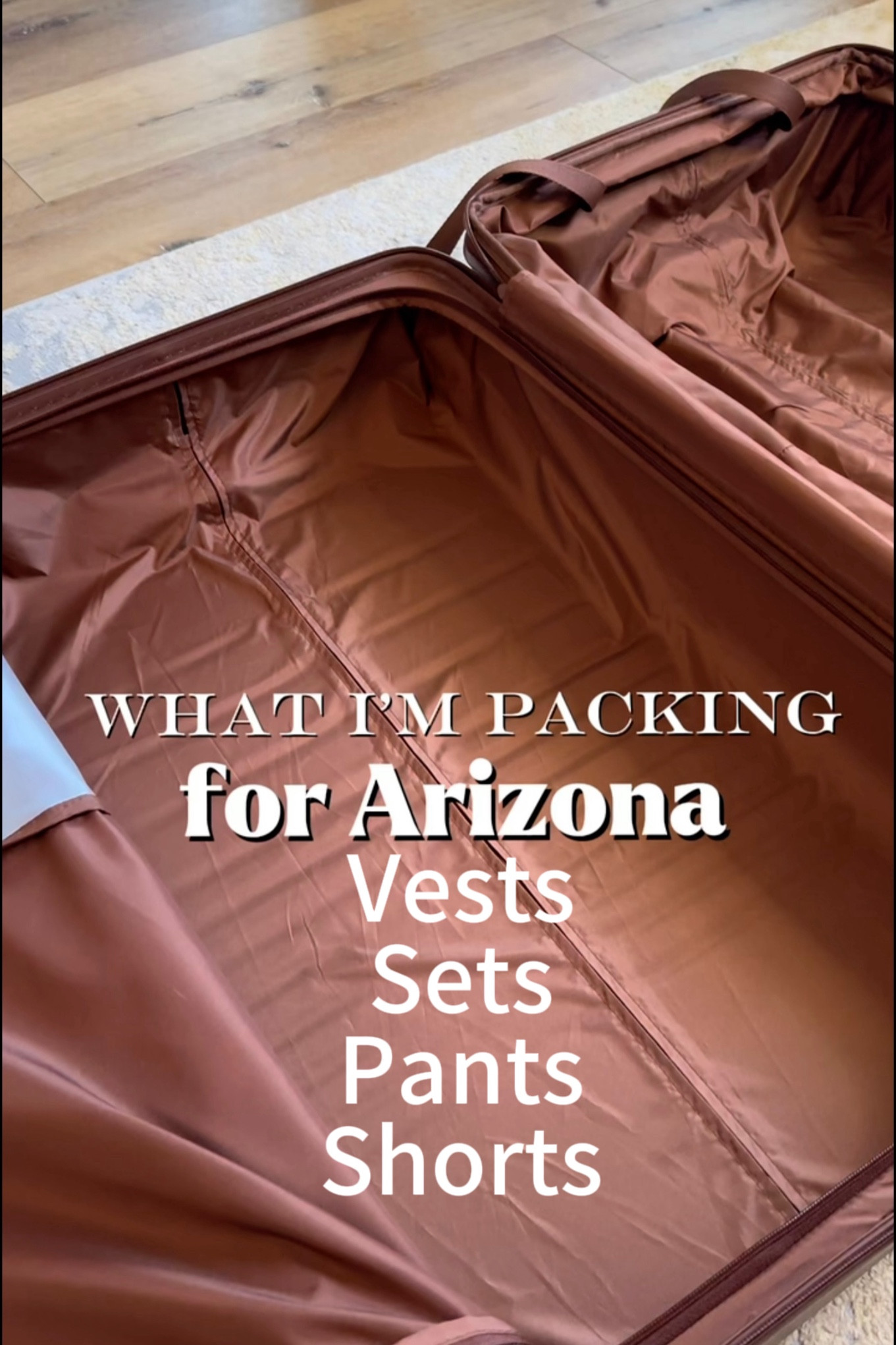 Vests
Sets
Pants
Shorts
Skirts

What I’m packing for Arizona
Part 1



#LTKstyletip #LTKitbag #LTKtravel