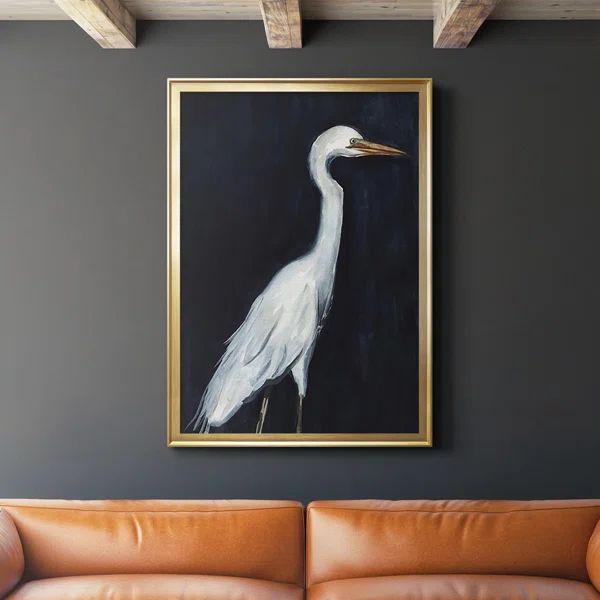 Calm Great Egret II - Single Picture Frame Print | Wayfair North America