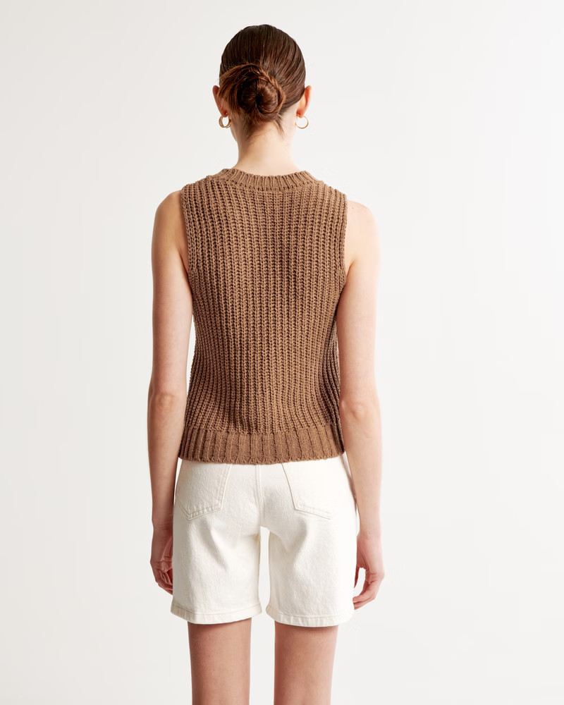 Easy Shaker Sweater Tank | Abercrombie & Fitch (US)