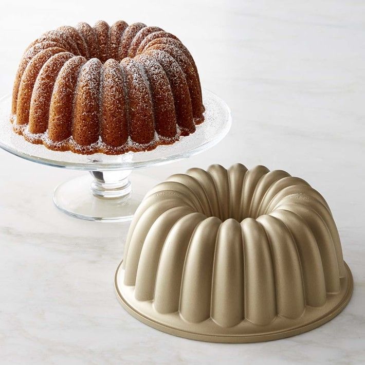 Nordic Ware Nonstick Cast Aluminum 75th Anniversary Bundt Cake Pan | Williams-Sonoma