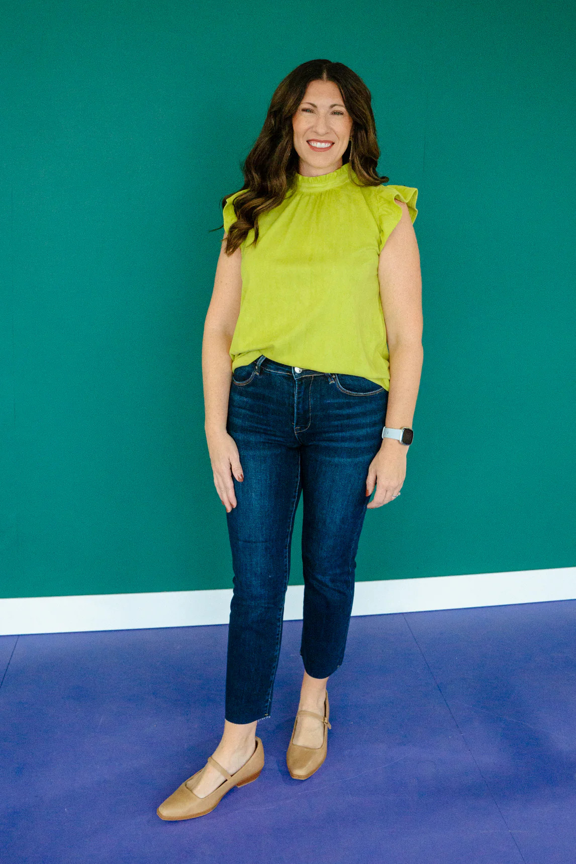 Cruze Mid Rise-Crop Straight Jeans - Dark Wash | MyEllement Boutique