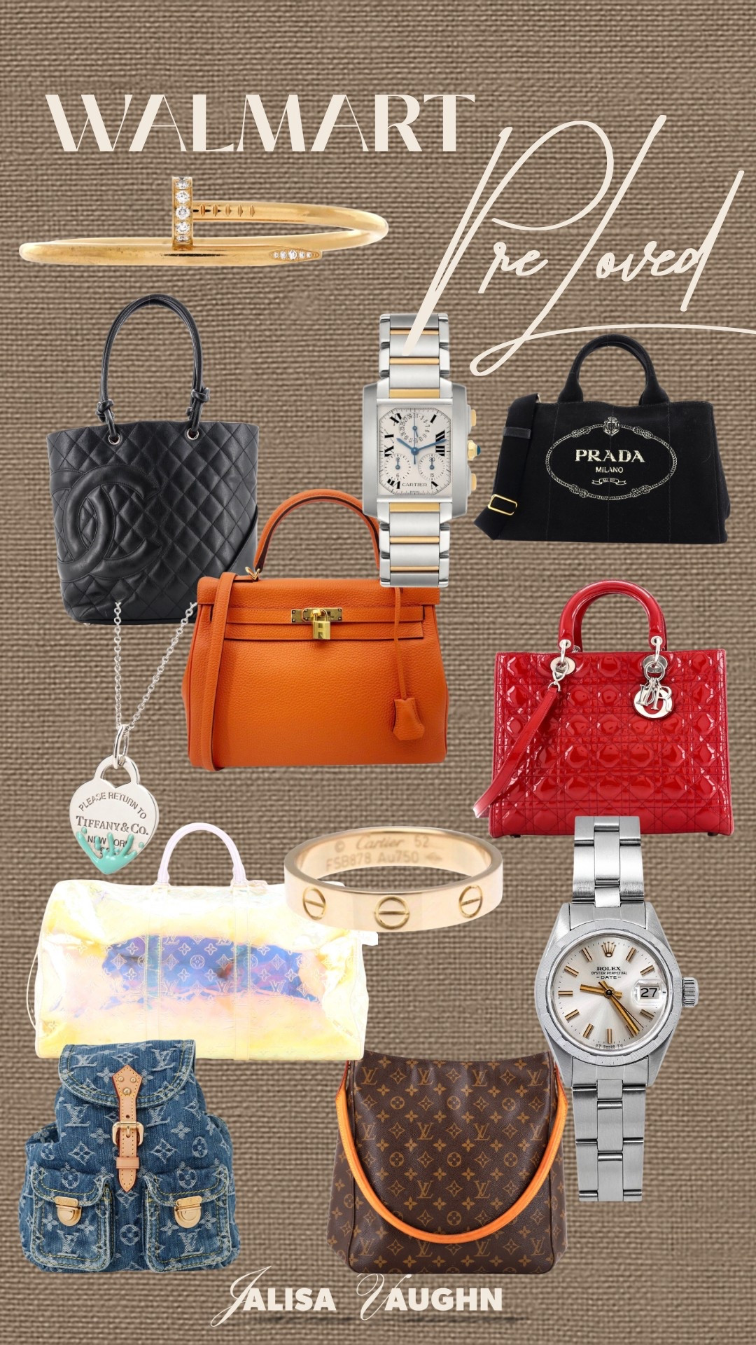Pre-loved designer finds! Handbags, jewelry and watches  