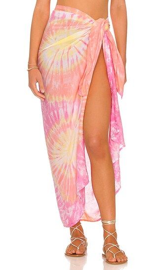 Sarong in Sunrise Burst | Revolve Clothing (Global)