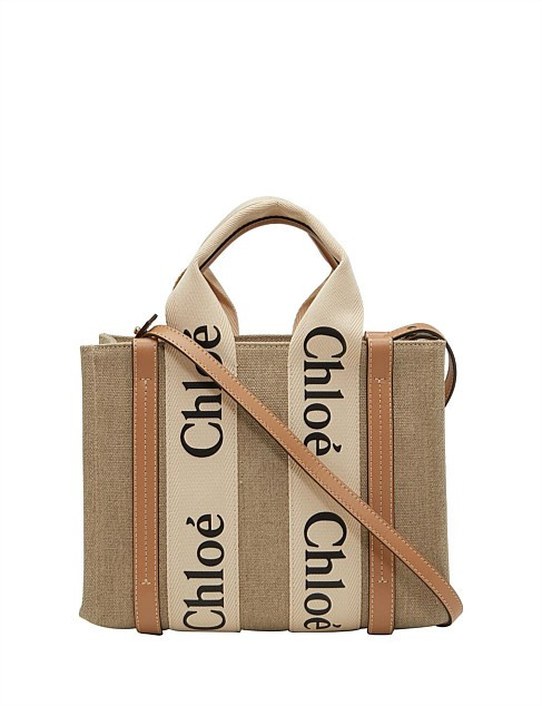 WOODY SMALL TOTE WITH STRAP | David Jones (Australia & New Zealand)