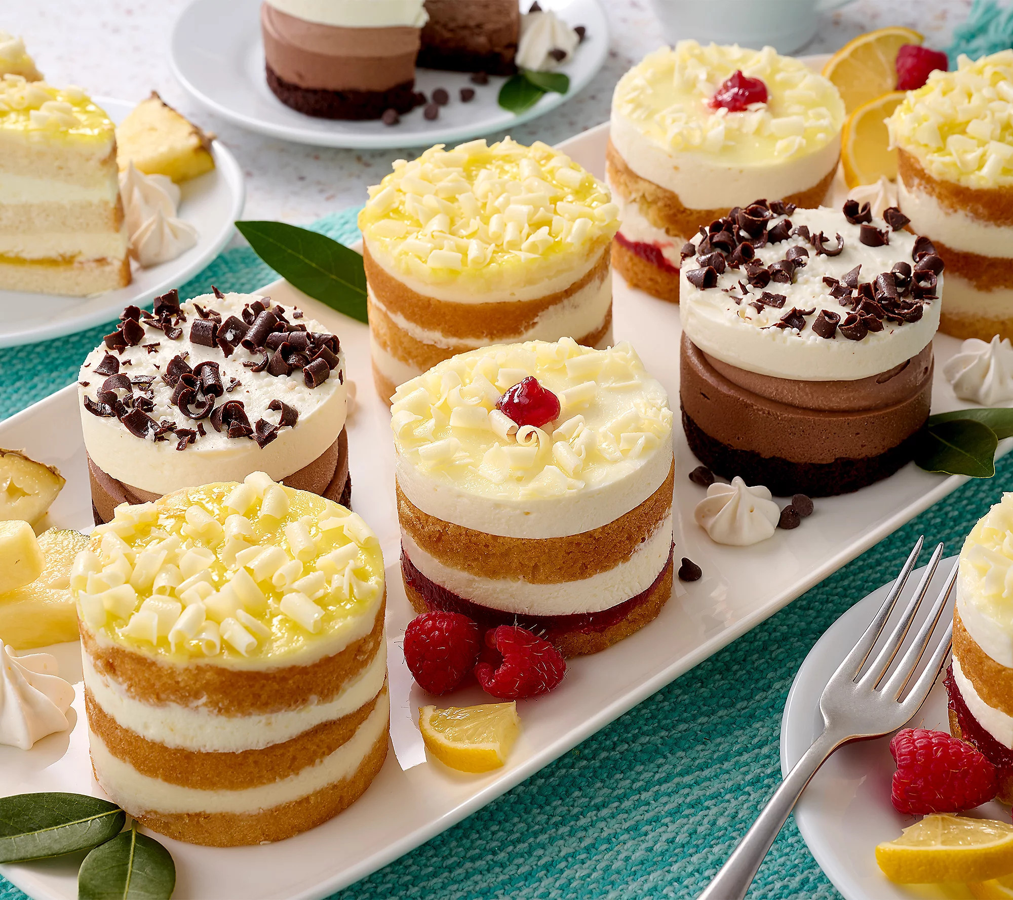 David's Cookies 12 Individual Hand Crafted Layer Cakes | QVC