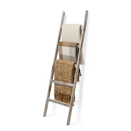 Short Birds Rustic 5ft Blanket Ladder - Farmhouse Home Decor - Quilt/Towels/Throw Wood - Decorative  | Walmart (US)