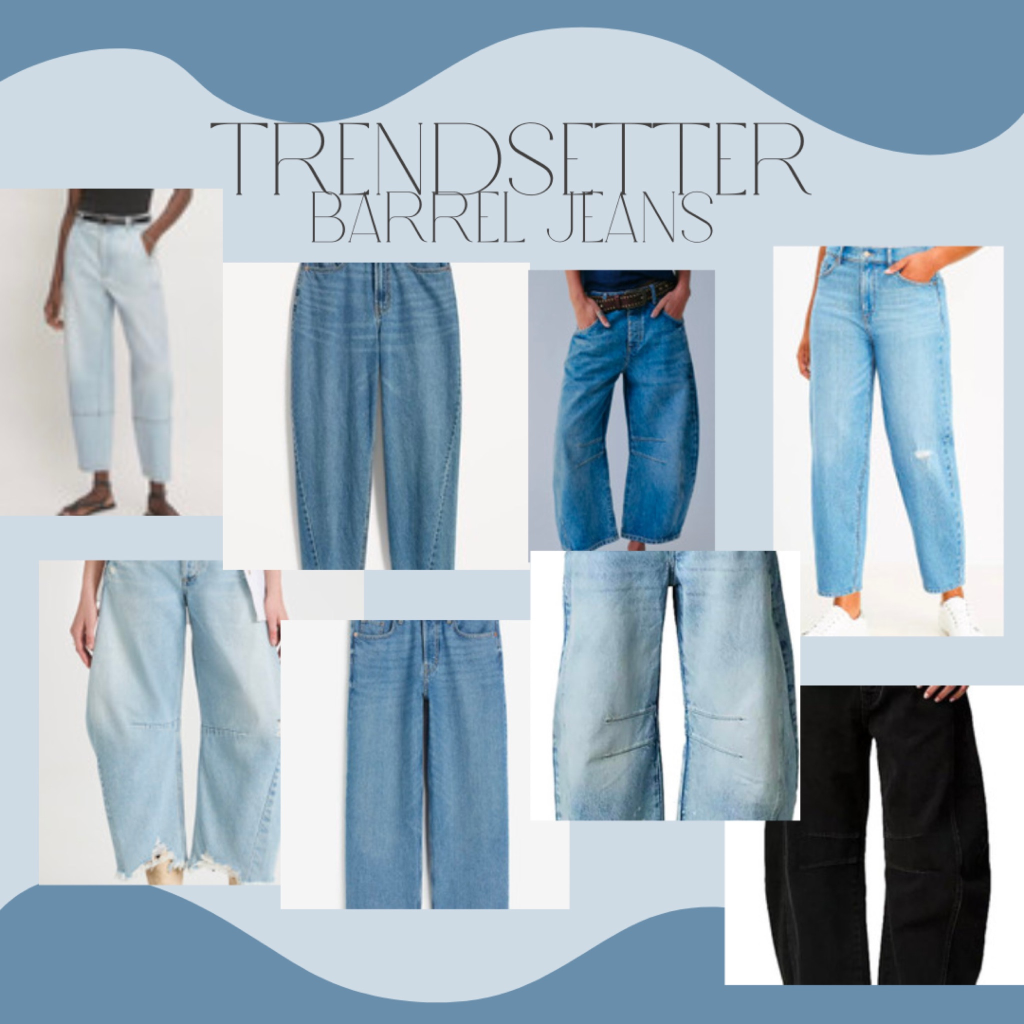 Trendsetter: Barrel Jeans 

#denim #barrel #jeans #spring 

#LTKstyletip #LTKSeasonal #LTKfindsunder100