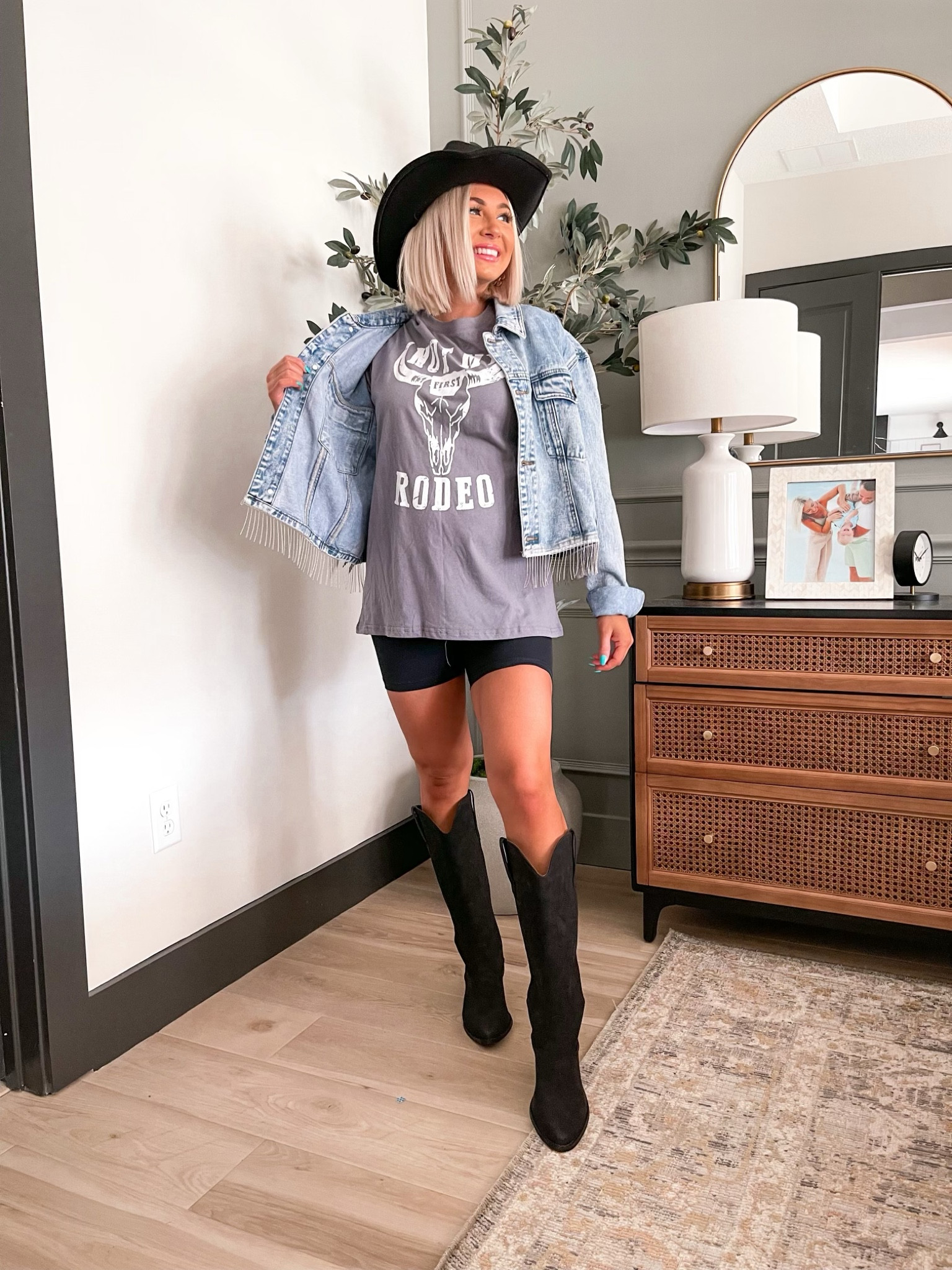 Shop these #countryconcert / #nashville outfit ideas 20% off with Code TANNER — wearing a small in the dresses & medium in everything else 
#pinklily #morganwallen #cowboyboots #westernstyle 

#LTKFestival #LTKshoecrush #LTKstyletip