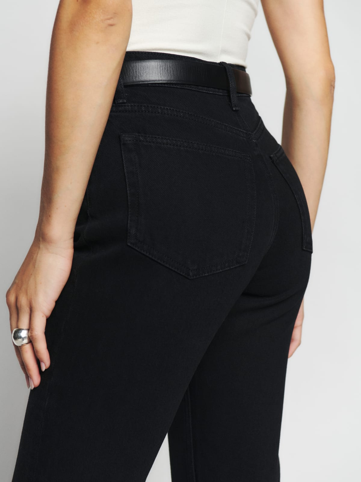 Cynthia High Rise Straight Jeans | Reformation (Global)