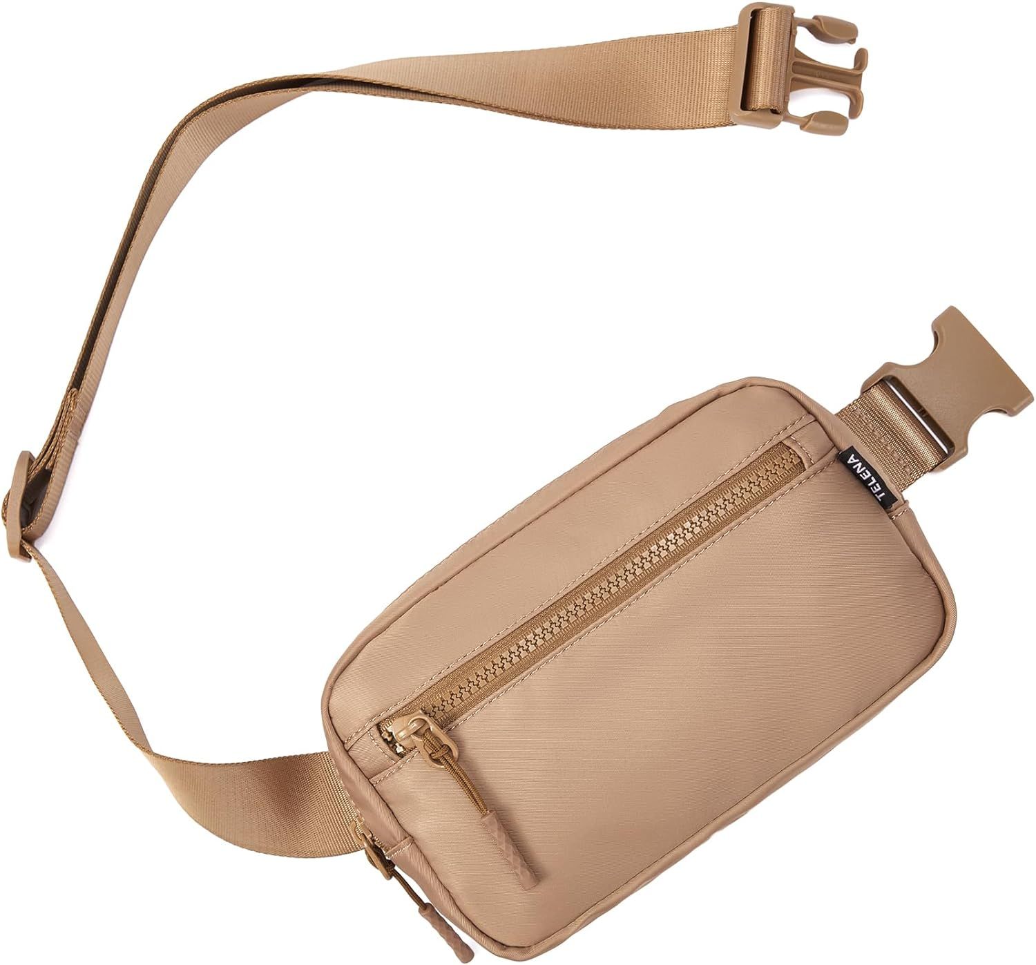 Telena Fanny Packs Crossbody Belt Bag Cross Body Bag Fashionable for Women with Adjustable Strap ... | Amazon (US)