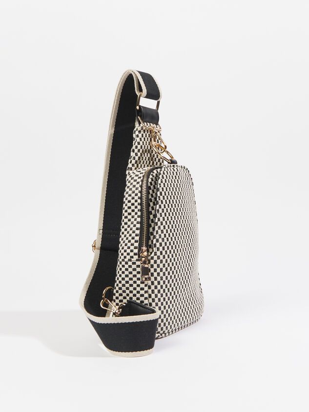 Checkered Sling Bag | Altar'd State