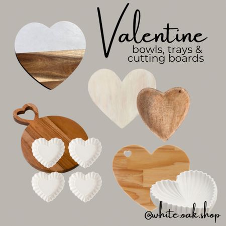 Valentines Day Decor | Kitchen Hearts | Valentine Trays | Heart Bowls | Modern Decor | Organic | Woods and Whites 

#LTKhome #LTKSeasonal #LTKparties