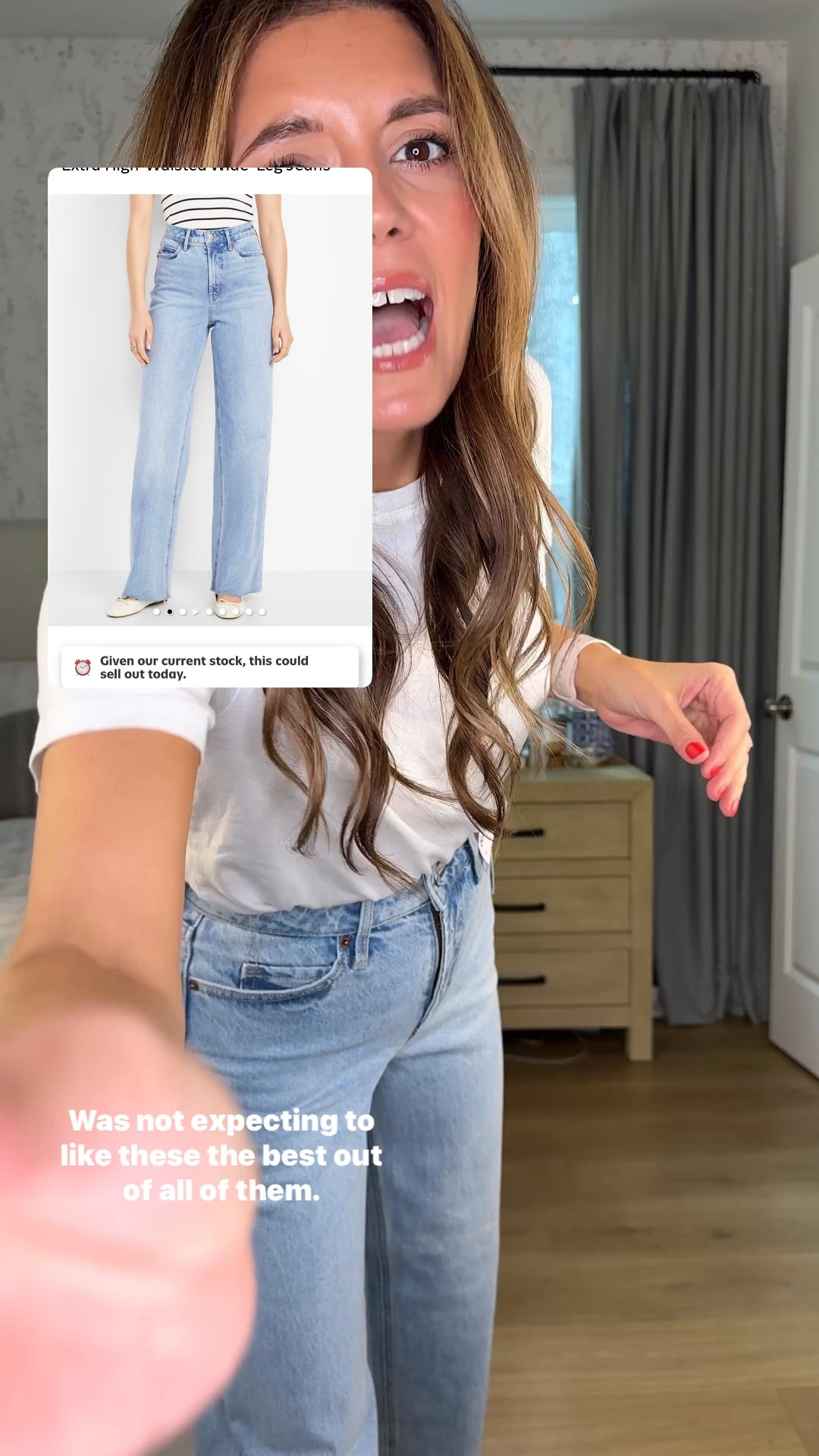 This wash is one of my all time favorites from @oldnavy! And now it’s 50% off! Wearing a size 2 regular length. I’m 5’7” 

#LTKTall #LTKSaleAlert #LTKOver40