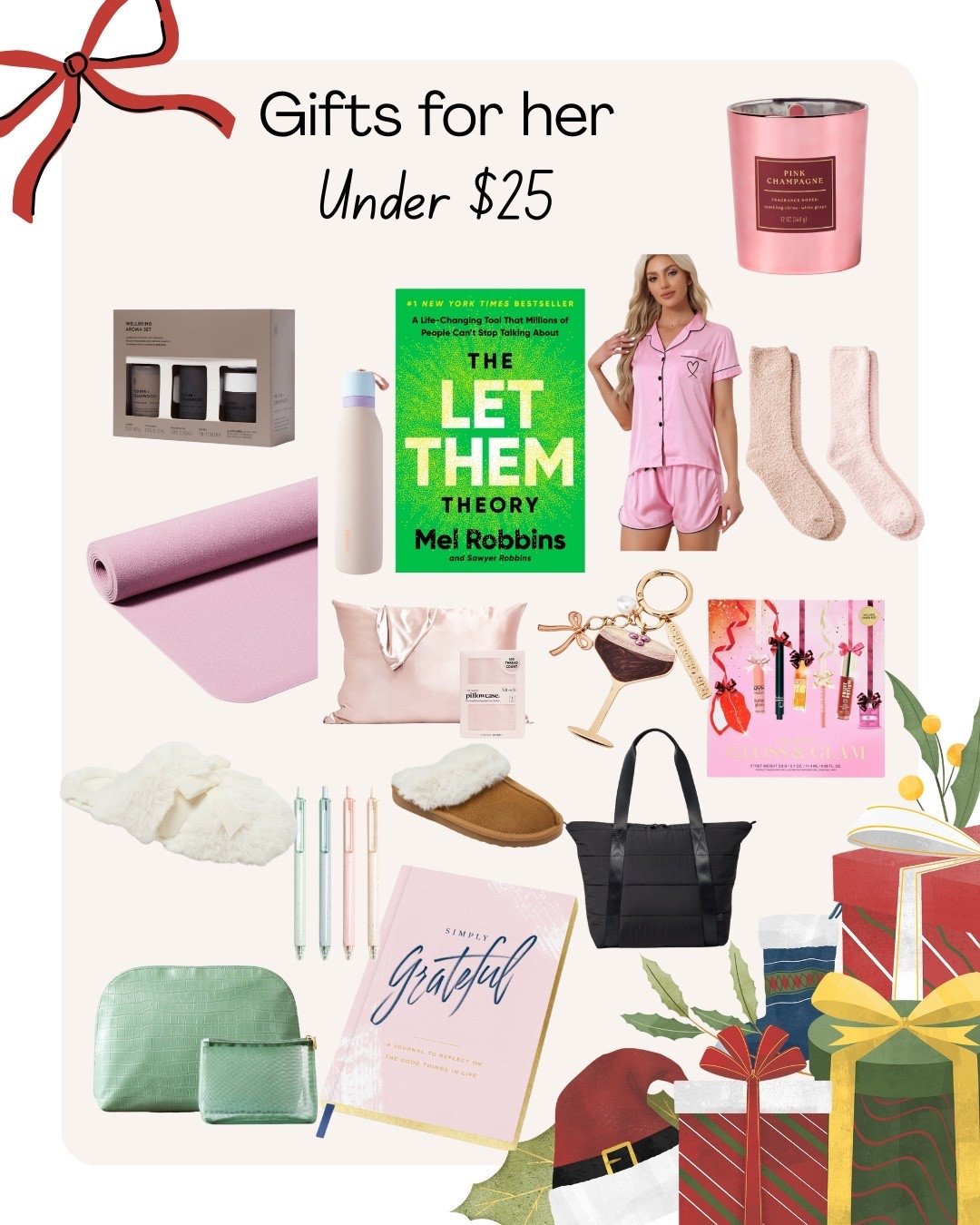 Gifts under $25 #Giftsforher GiftGuide #Under25

#LTKFindsUnder50 #LTKGiftGuide #LTKHoliday
