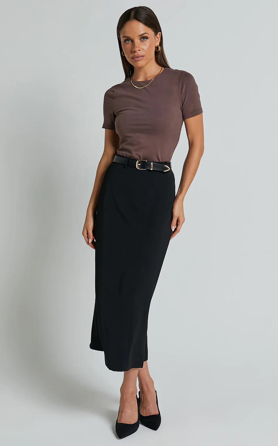 Alanna Midi Skirt | Showpo (US, UK & Europe)