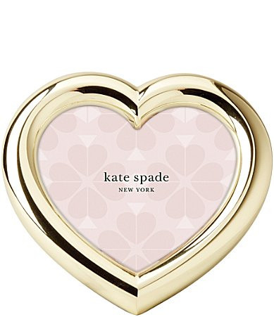 kate spade new york Charmed Life Gold Heart Picture Frame | Dillard's