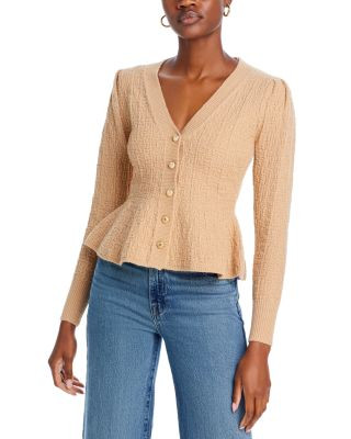 Line & Dot Amina Peplum Cardigan  | Bloomingdale's Women | Bloomingdale's (US)