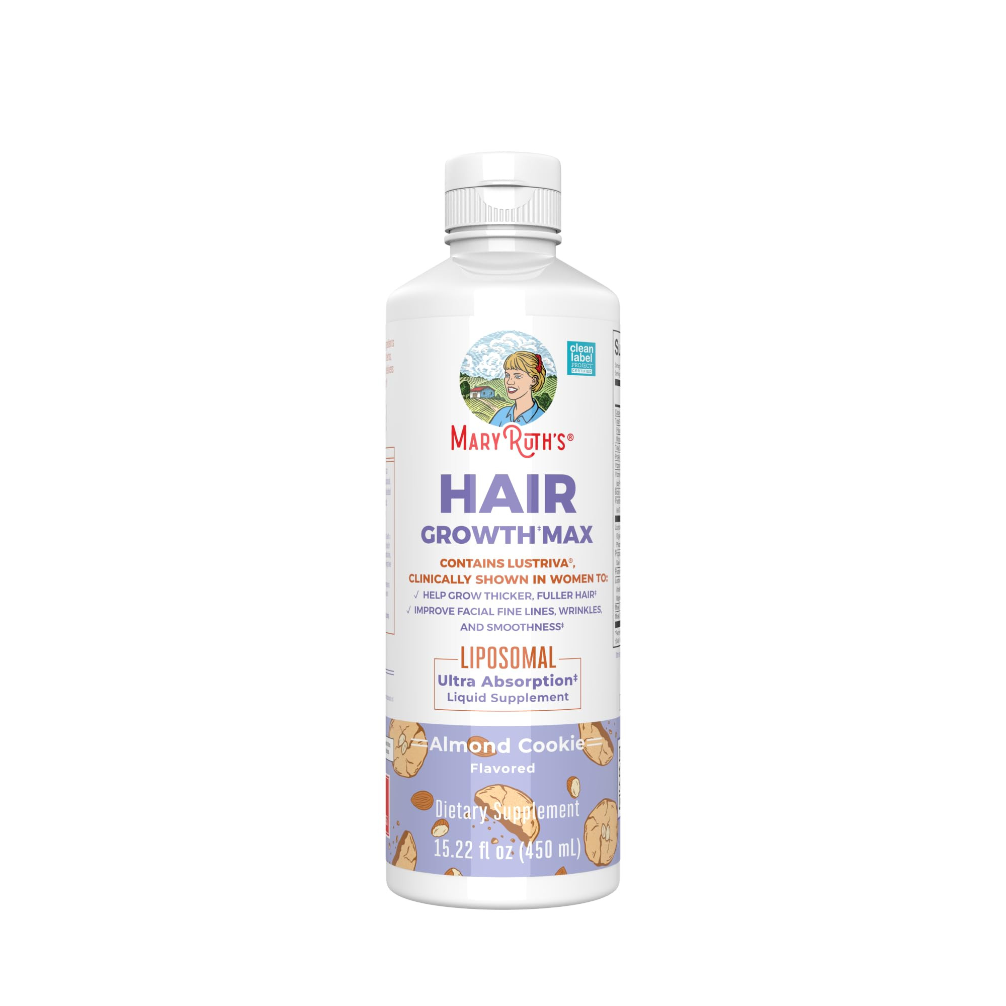 MaryRuth Organics Women's Hair Growth MAX Liposomal | with Lustriva® + Biotin 10000mcg + Pumpkin... | Amazon (US)