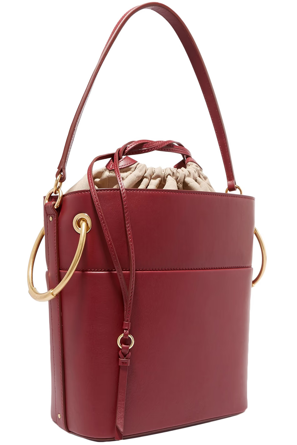 Roy medium leather bucket bag | The Outnet (US and CA)