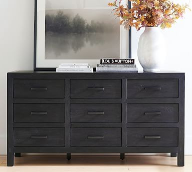 Linwood 9-Drawer Wide Dresser | Pottery Barn (US)