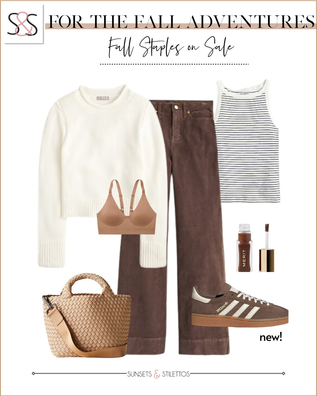 Fall staples I reach for on repeat 🍂
Sunsets and Stilettos fall outfit ideas fall capsule wardrobe fall fashion sale Adidas sneakers cozy layers striped tank

#LTKWorkwear #LTKOver40 #LTKSeasonal