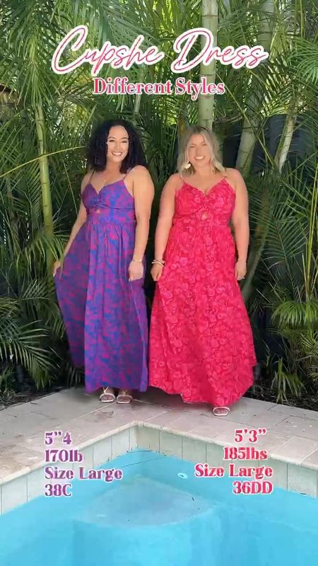 Amazon midsize summer dresses 🌺 Both dresses are under $50 and come in over 25 different colors! 

Midsize mom / mom fashion / midsize dresses / midsize outfit idea / beach vacation dinner / beach vacay dress / floral dress / floral outfit / summer dinner date / summer date night dress / beach dress 

#LTKFindsUnder50 #LTKWedding #LTKMidsize