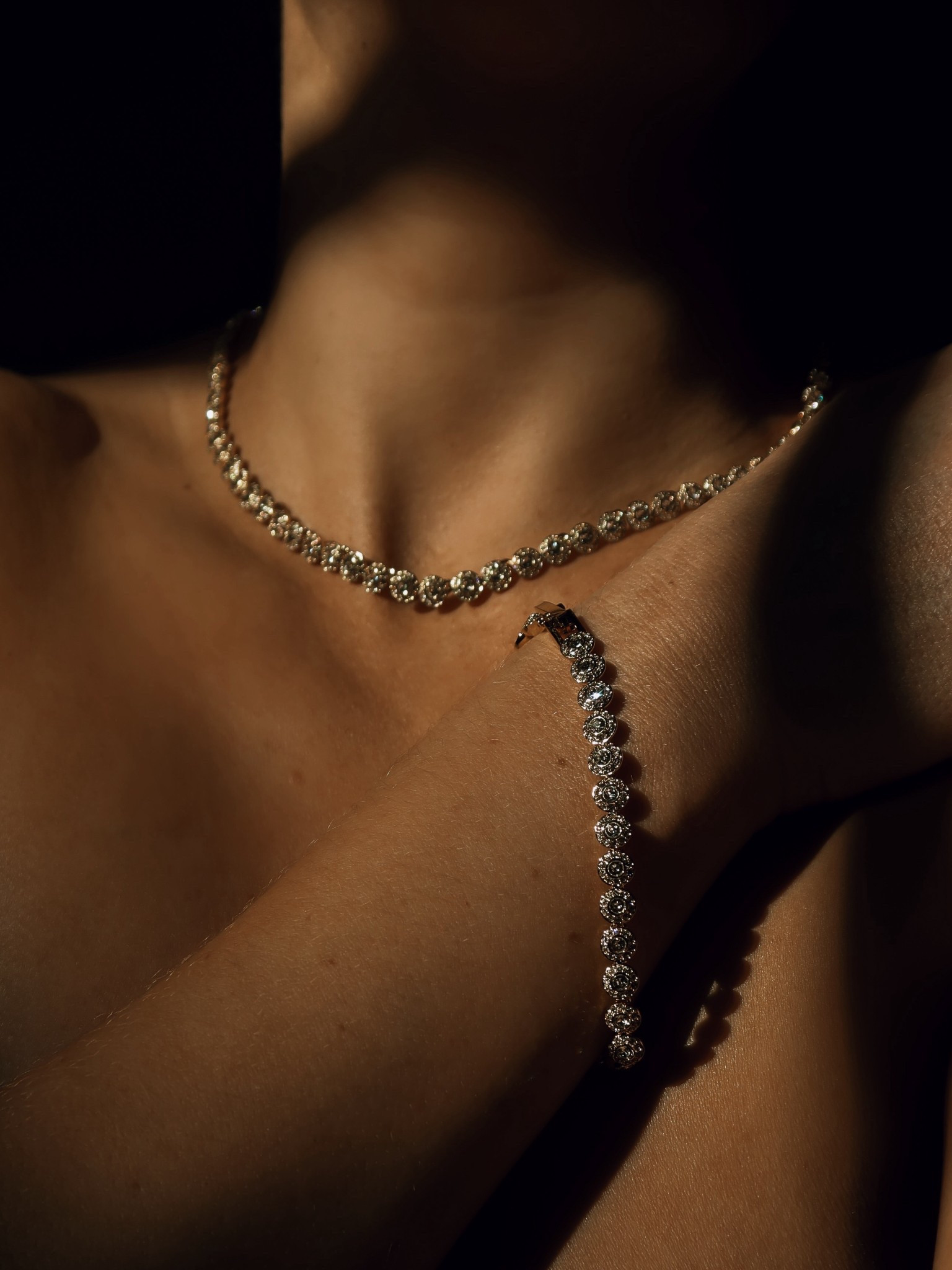 Diamond necklace, diamond bracelet, Swarovski, fine jewellery, diamanté necklace, formal jewellery, evening jewellery, evening necklace, evening bracelet, tennis bracelet 

#LTKfestive #LTKwinter #LTKluxury