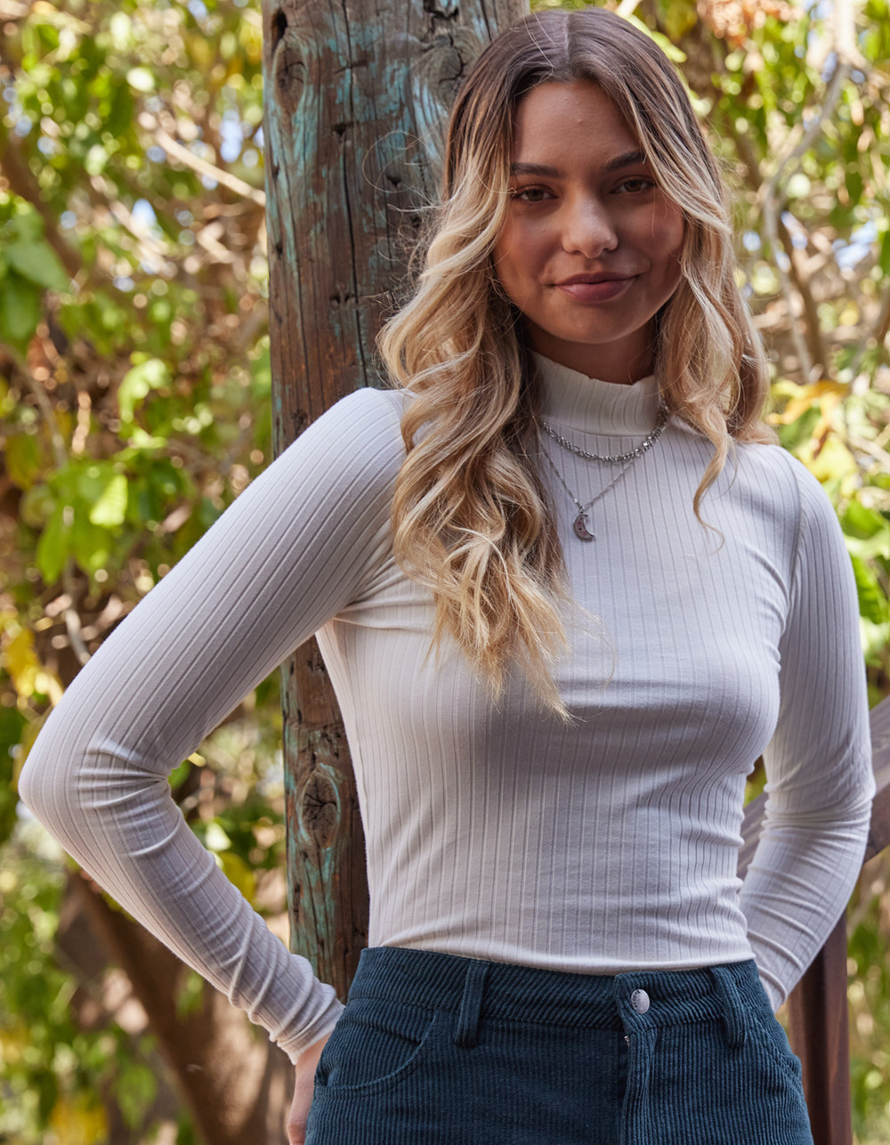 FULL TILT Essentials Womens Mock Neck Top | Tillys
