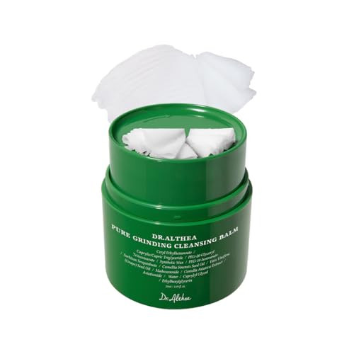 Dr.Althea Pure Grinding Cleansing Balm | Hygenic One-Step Makeup Cleansing Oil with Madecassoside | Non-Greasy Sorbet Texture | Soothing for All Skin Types | Korean Vegan Skin Care | 1.69 Fl Oz | Amazon (US)
