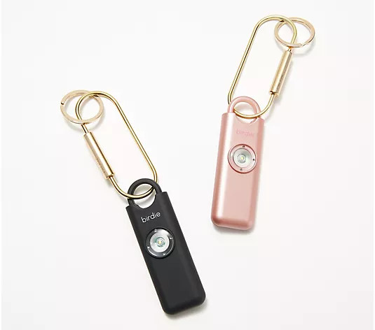 Birdie Set of 2 Personal Safety Alarms - QVC.com | QVC