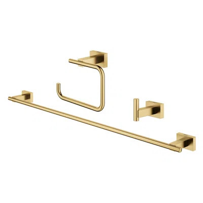 Essentials Cube 3 - Piece Bathroom Hardware Set | Wayfair North America