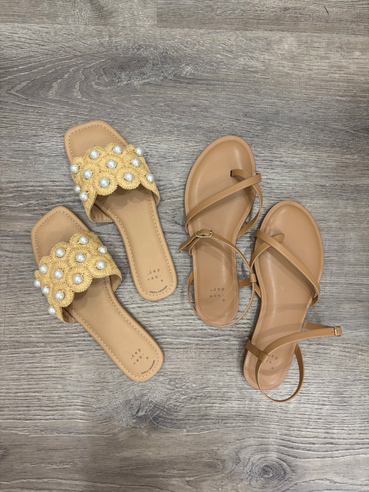 Target sandals are superior 🤎🫶🏻 Look for less on the left and simple everyday sandals on the right 

TTS 

#LTKSaleAlert #LTKStyleTip #LTKShoeCrush